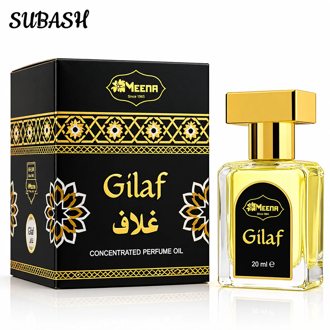 Meena Gilaf Attar - Made In India Premium Arabian Attar - 20ml