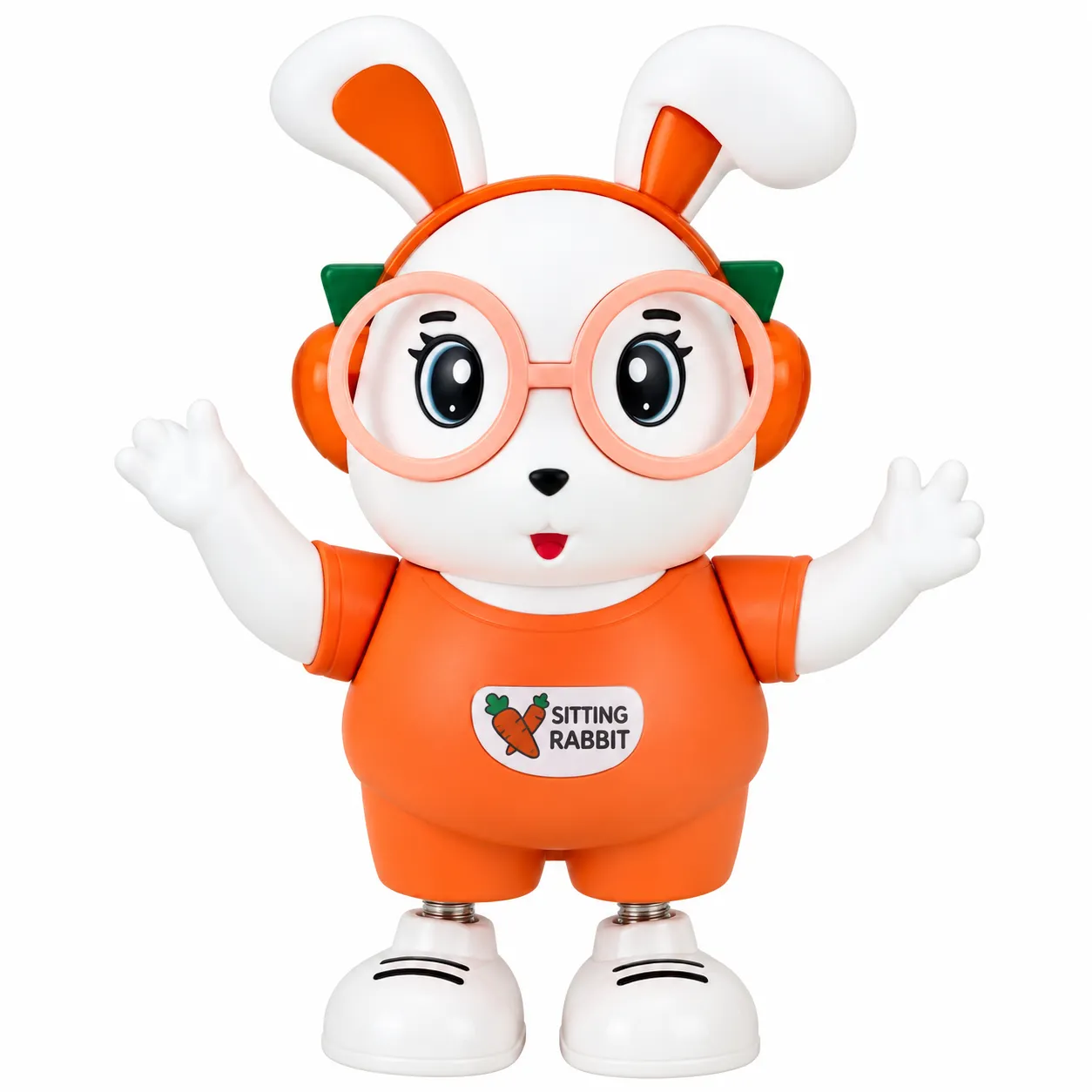 Dancing Rabbit Toy for Kids with Music, Fun Movements, and Entertaining Playtime for Children at Home.