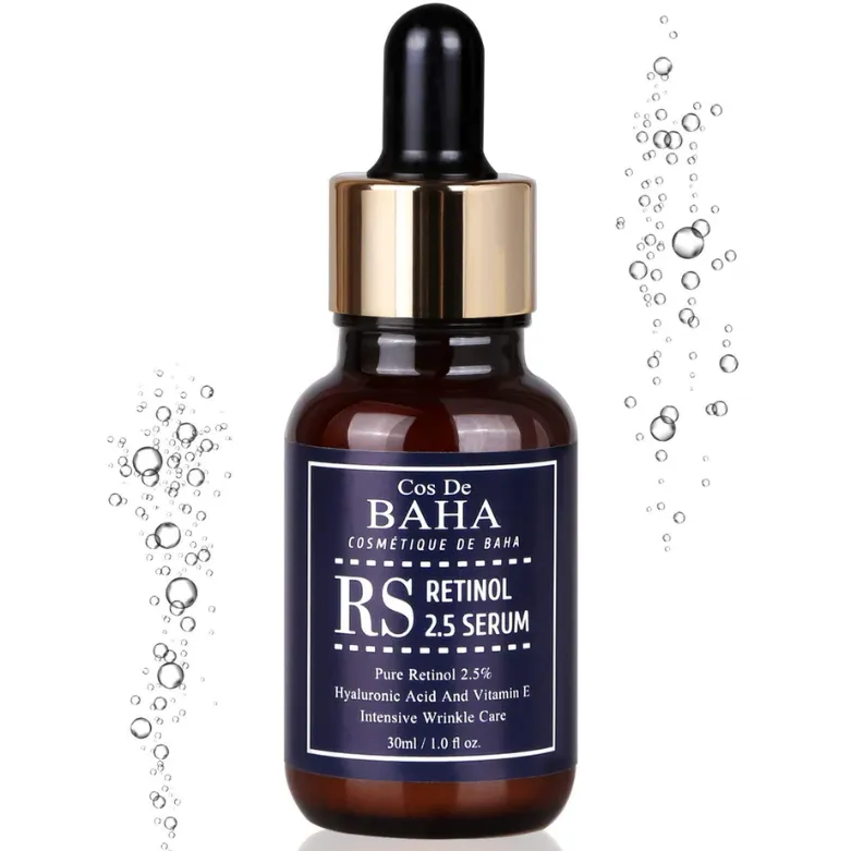 Cos De BAHA Retinol 2.5% + Vitamin E Facial Serum 30ml