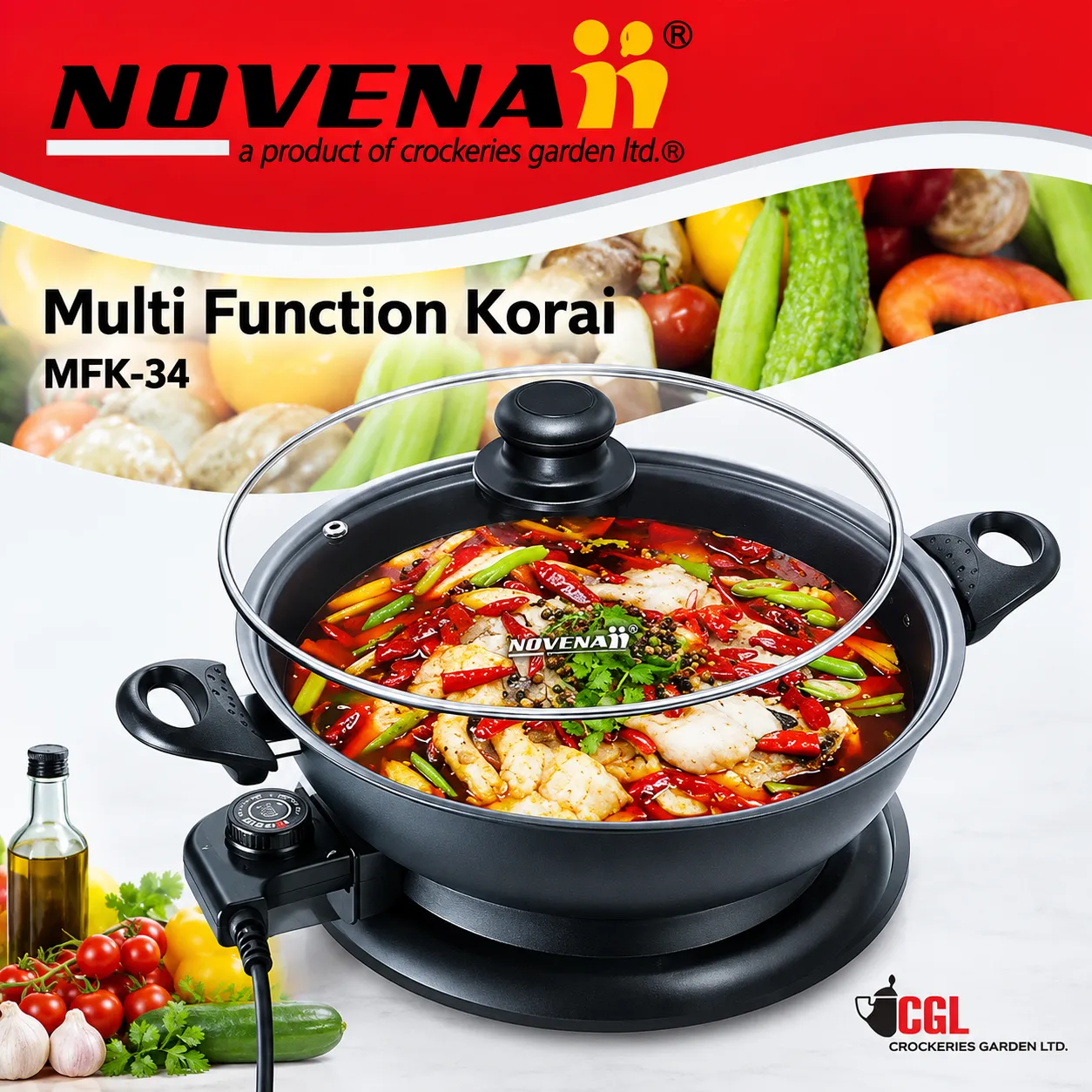 Novena Multi-function Korai MFK-34