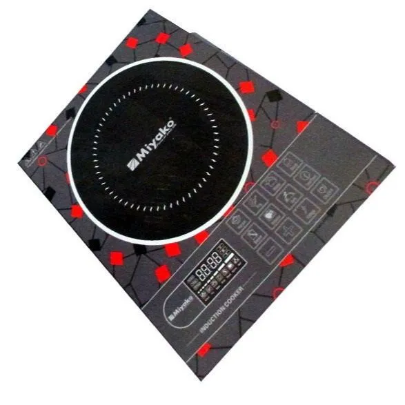 Miyako Induction Cooker TC-R3 Grey With 28 Cm Steel Kari Free