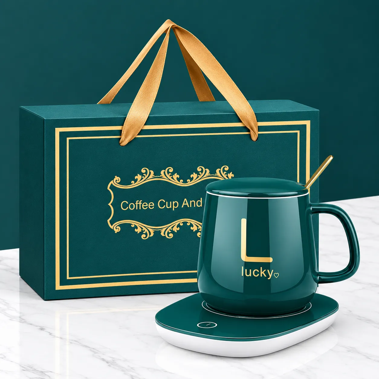 Coffee Cup and Saucer Set for Serving Coffee, Tea and Other Hot Beverages at Home or in the Office