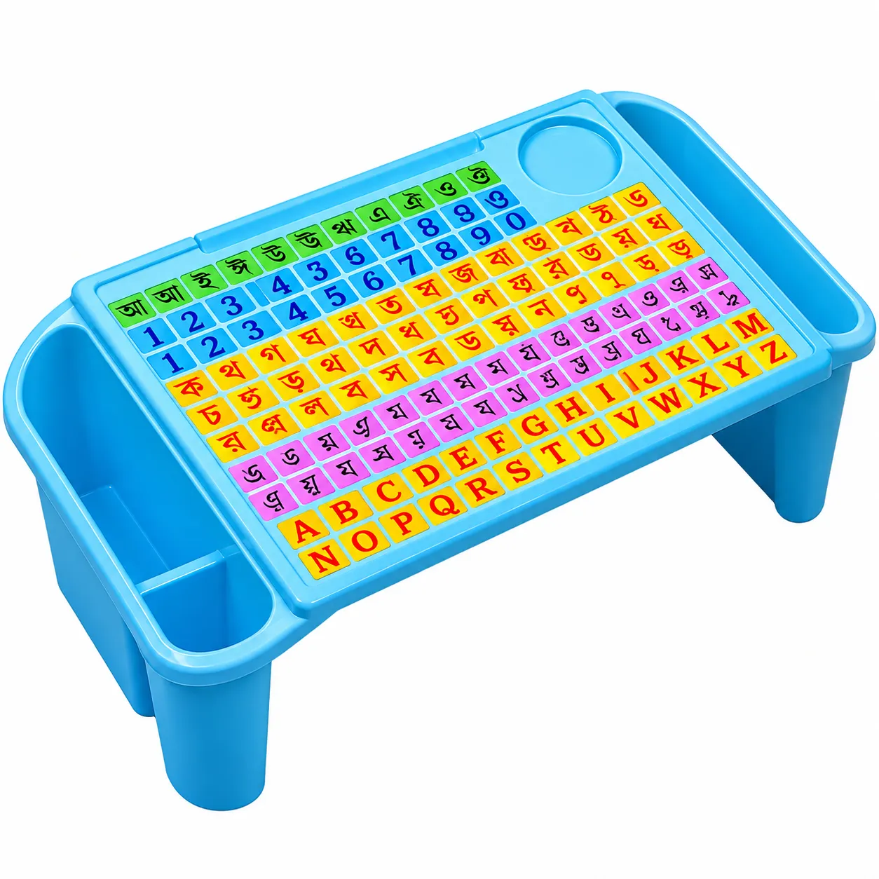 Baby Alphabet Learning Table for Kids, Designed to Support Early Learning, Letter Recognition, Educational Play, and Alphabet Familiarity.