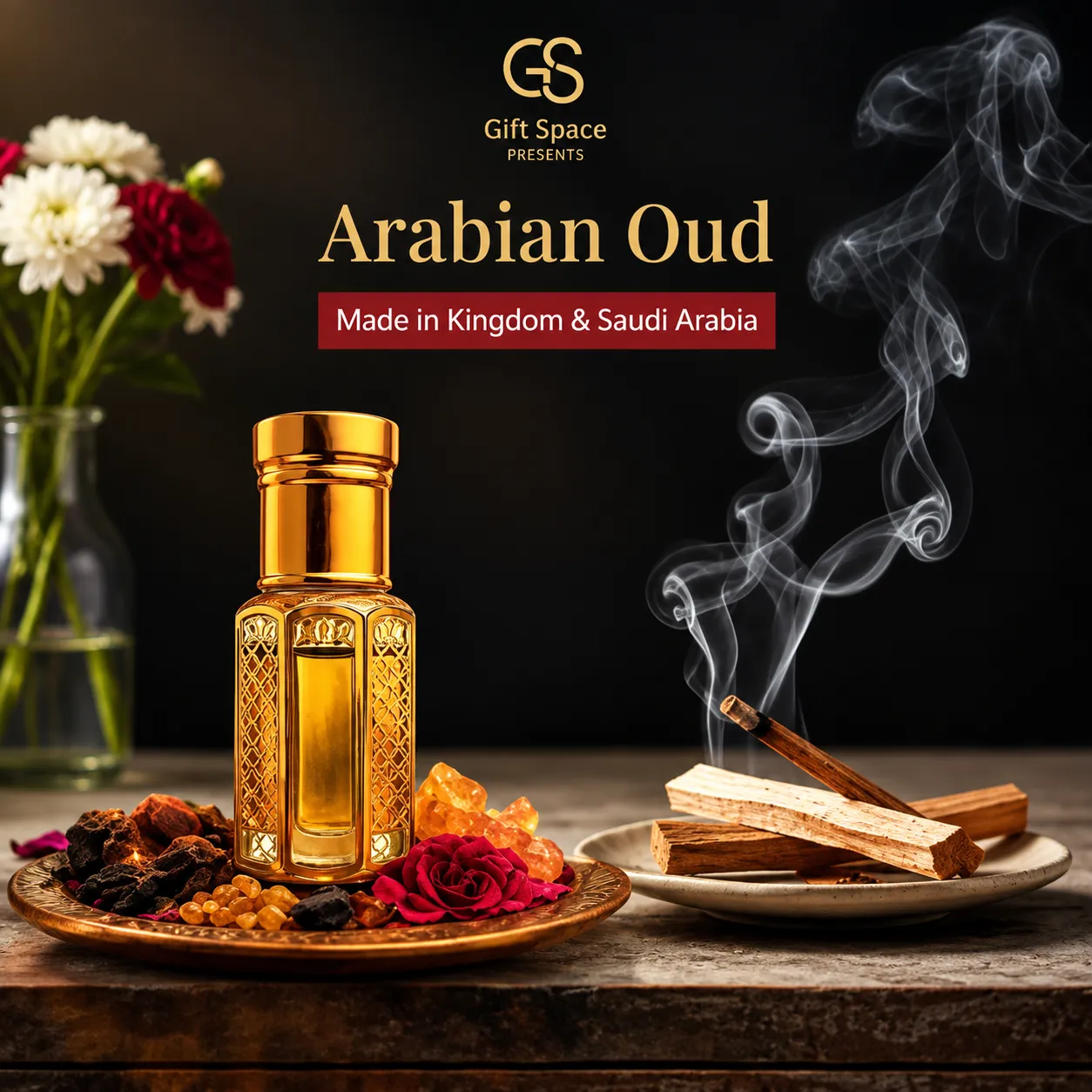 Arabian Oud  - Made In Saudi Arabia  -  Premium Arabian Attar For Men12ml
