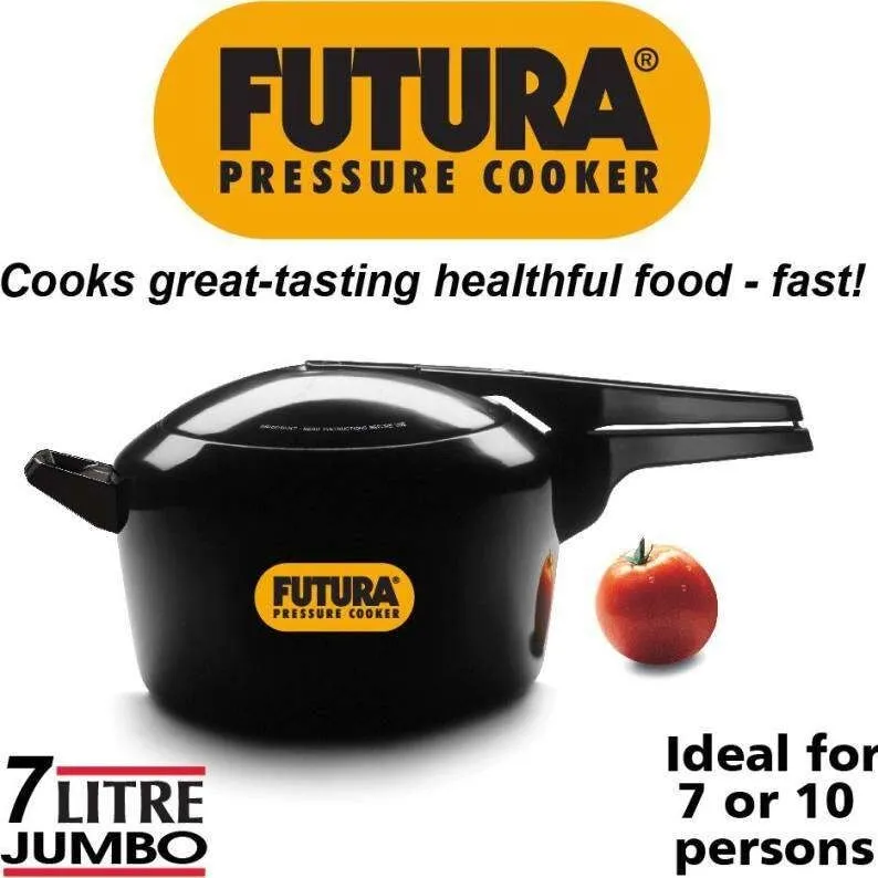 Hawkins Futura Pressure Cooker Jumbo 7 Litre (Work On Gas )