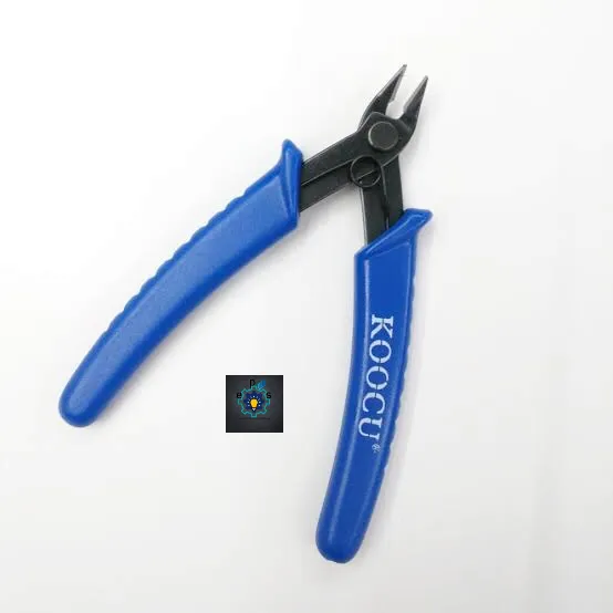 Electrical Component Wire Cable Cutters Cutting Side Snips Flush Pliers Nipper Anti-slip Rubber Mini Diagonal Pliers Hand Tools