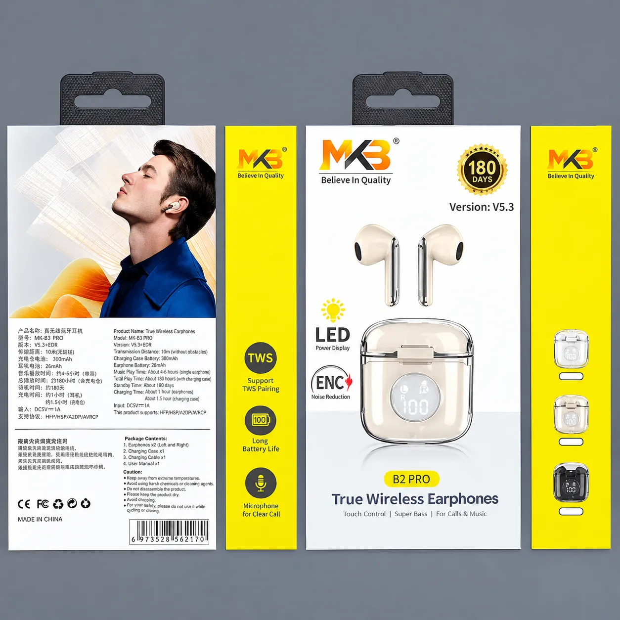 MKB S2 Pro ENC True Wireless Earphones Price In Bangladesh