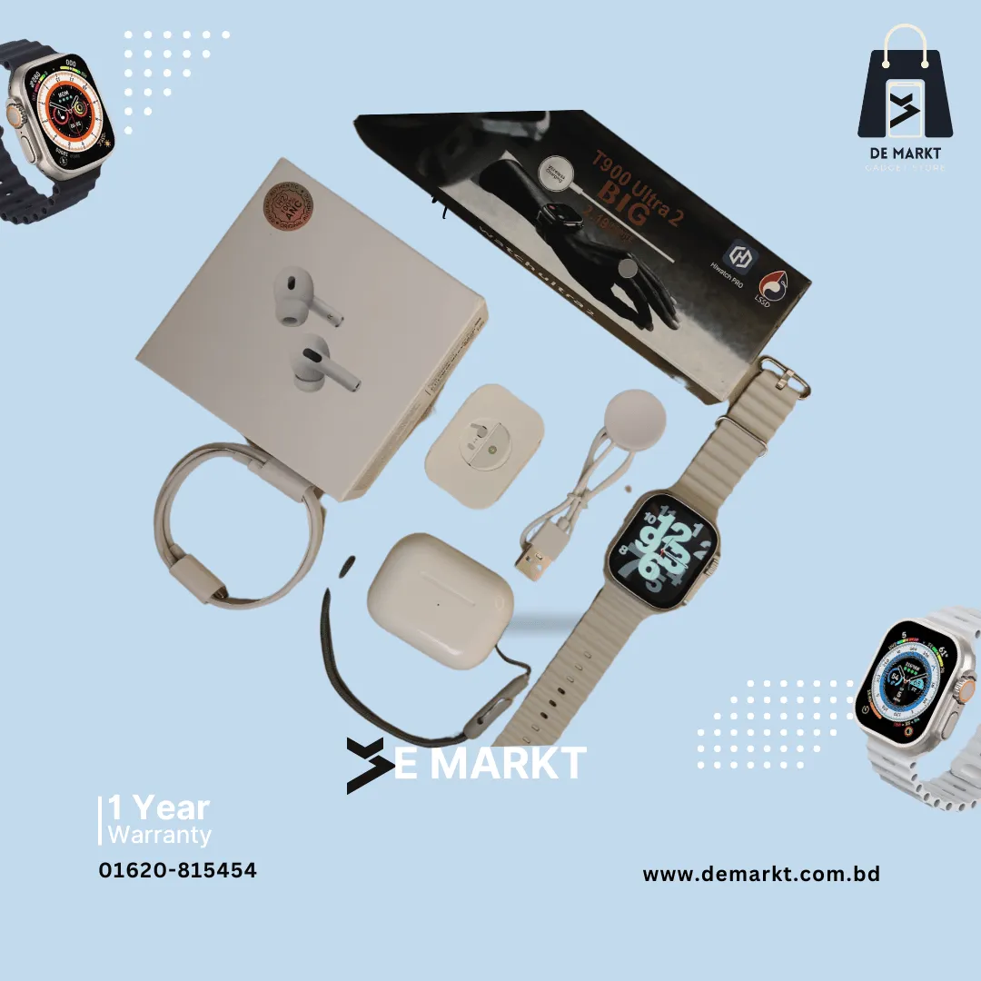 Student Combo Airpods Pro2 + T900 Ultra2