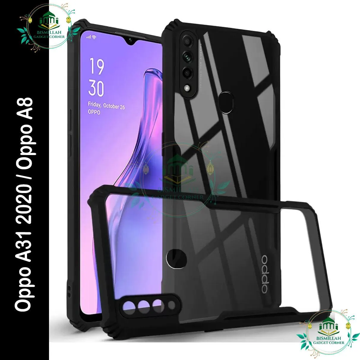 Xundd Back Cover for OPPO A31/A8 Transparent