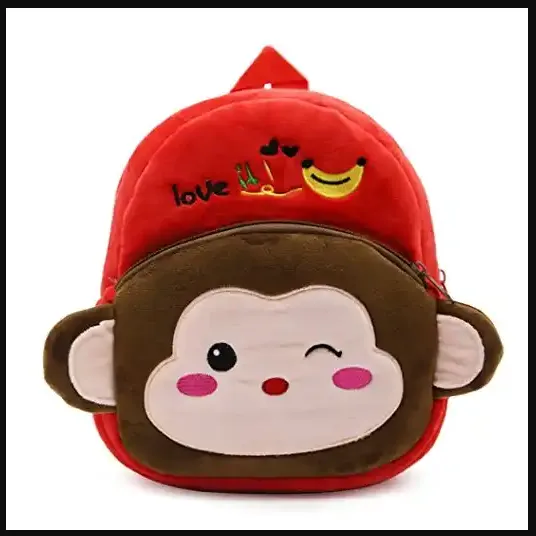 8x9 Inches Toddler Plush Backpack Cute Baby Backpacks for Boy Girl Mini Backpack Preschool Baby Schoolbag