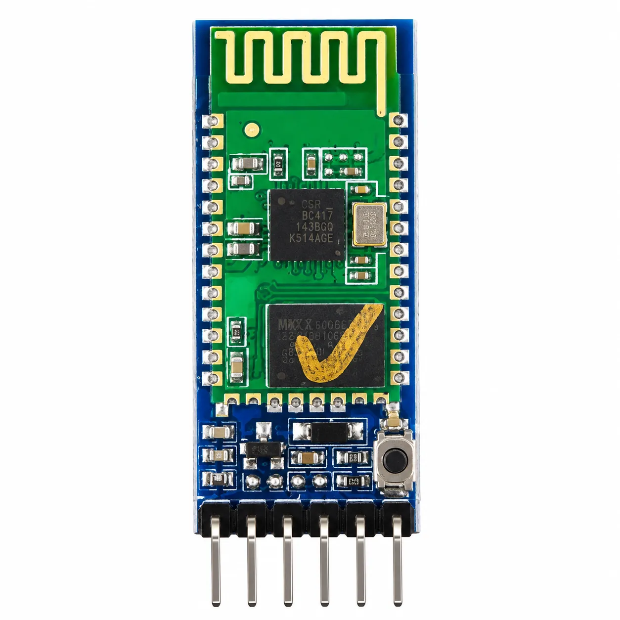 HC-05 Bluetooth Serial Module integrated Bluetooth serial pass-through module HC 05 master-slave 6pin