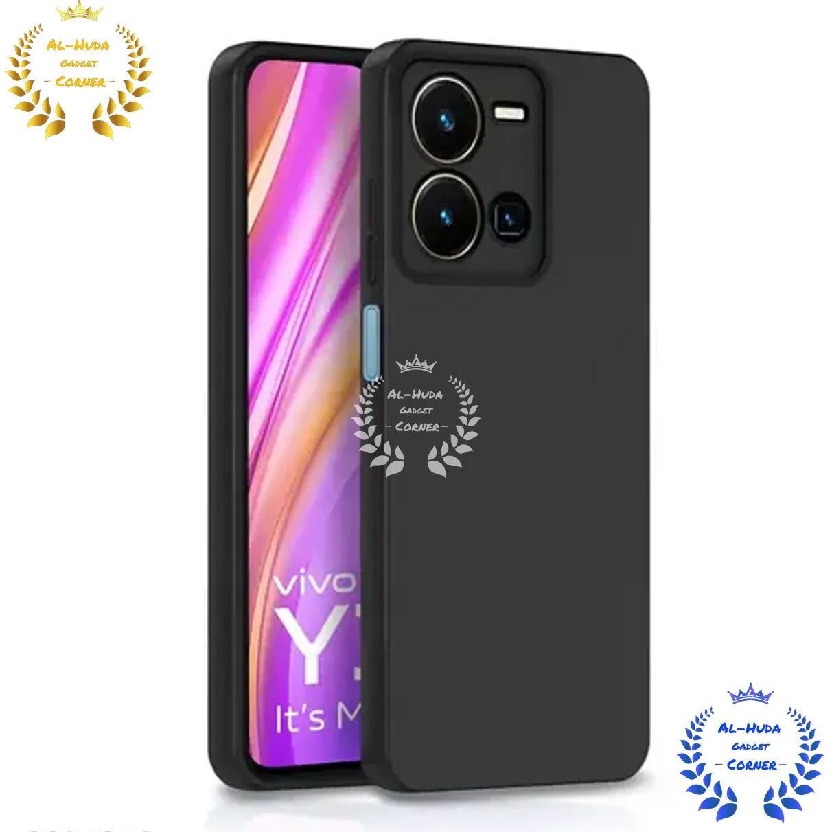 Matte Protective Lens Flexible Back Cover for Vivo Y35 4G 