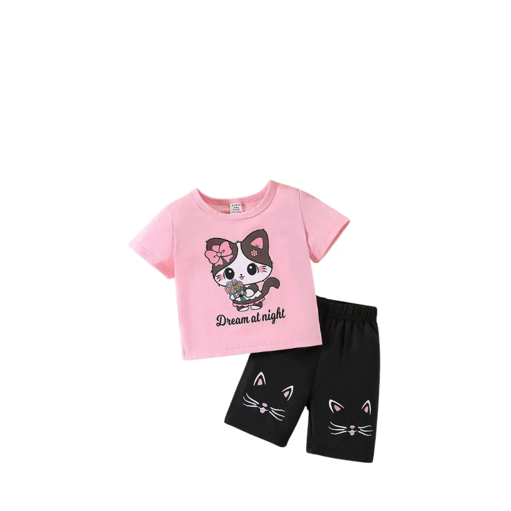 Kids Cotton t shirt & Pant Set