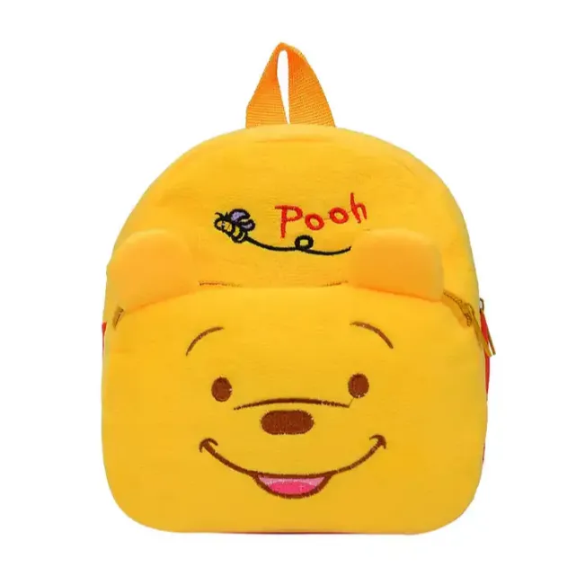 8x9 Inches Pooh Girls Cartoon Mini Backpack, Preschool Baby Bag, Travel Bag, Birth day gift bag