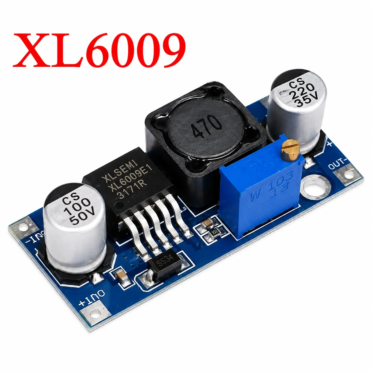 XL6009 DC-DC Step Up Boost Module