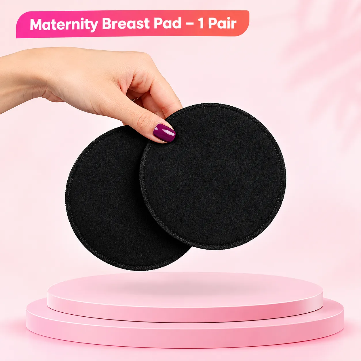 Soft & Absorbent Maternity Breast Pad for Nursing Moms – 1 Pair