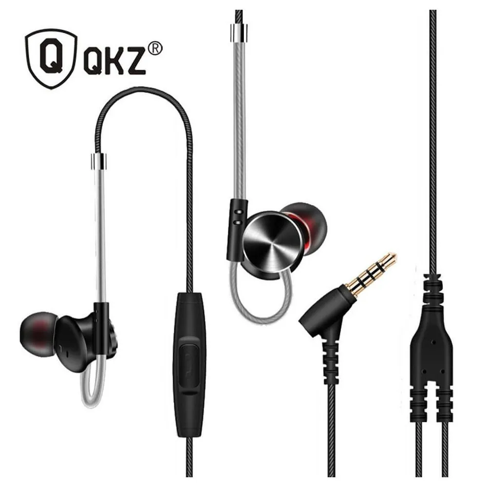  QKZ DM10 Zinc Alloy HiFi Earphone In Ear Earphone