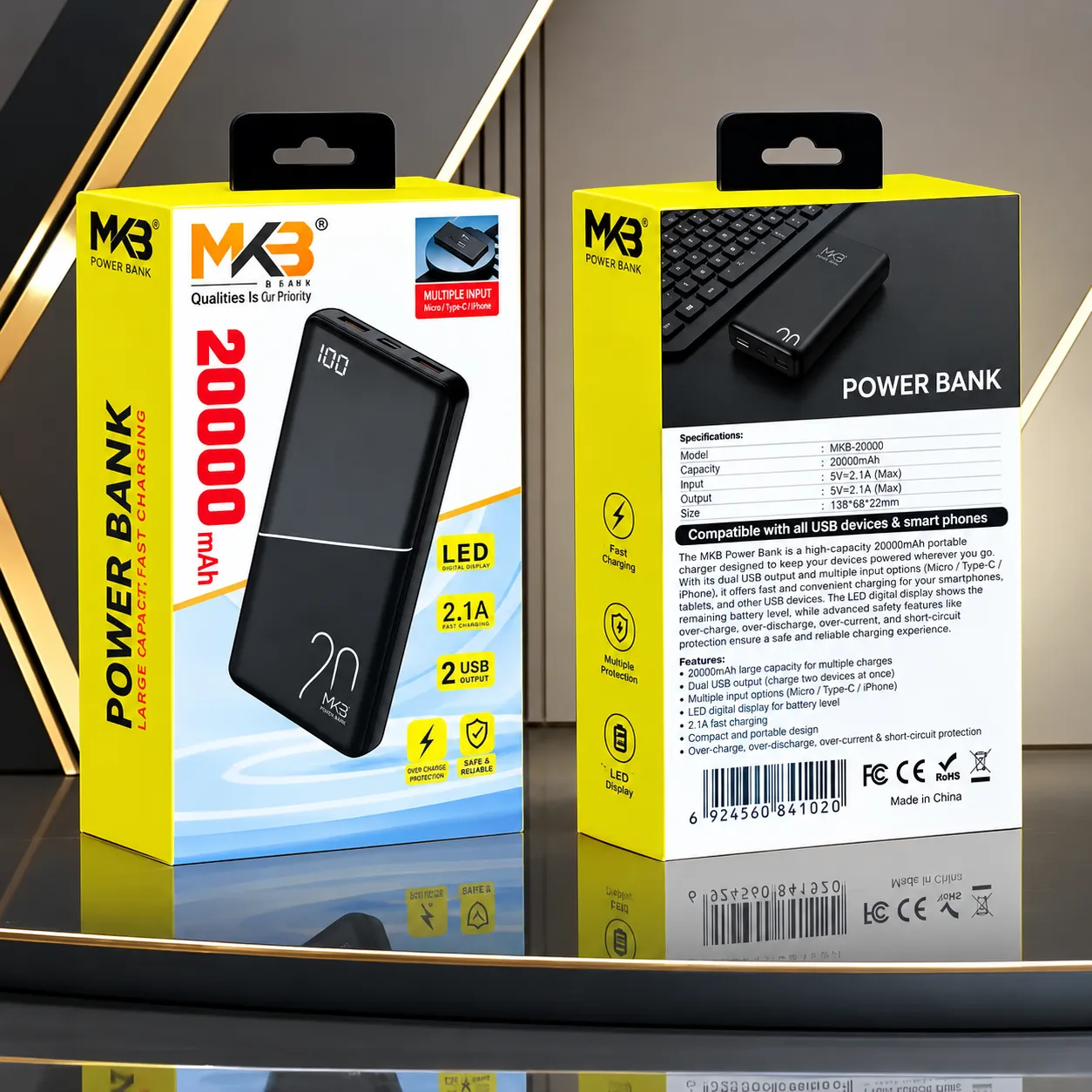 MKB PK20 20000mah power bank