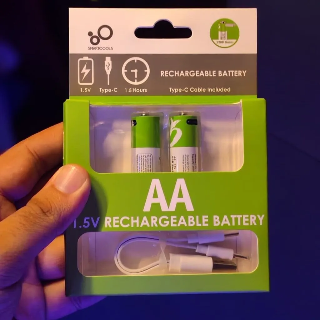 SmarTools RB40 AA 1.5V 2600mWh Rechargeable Battery