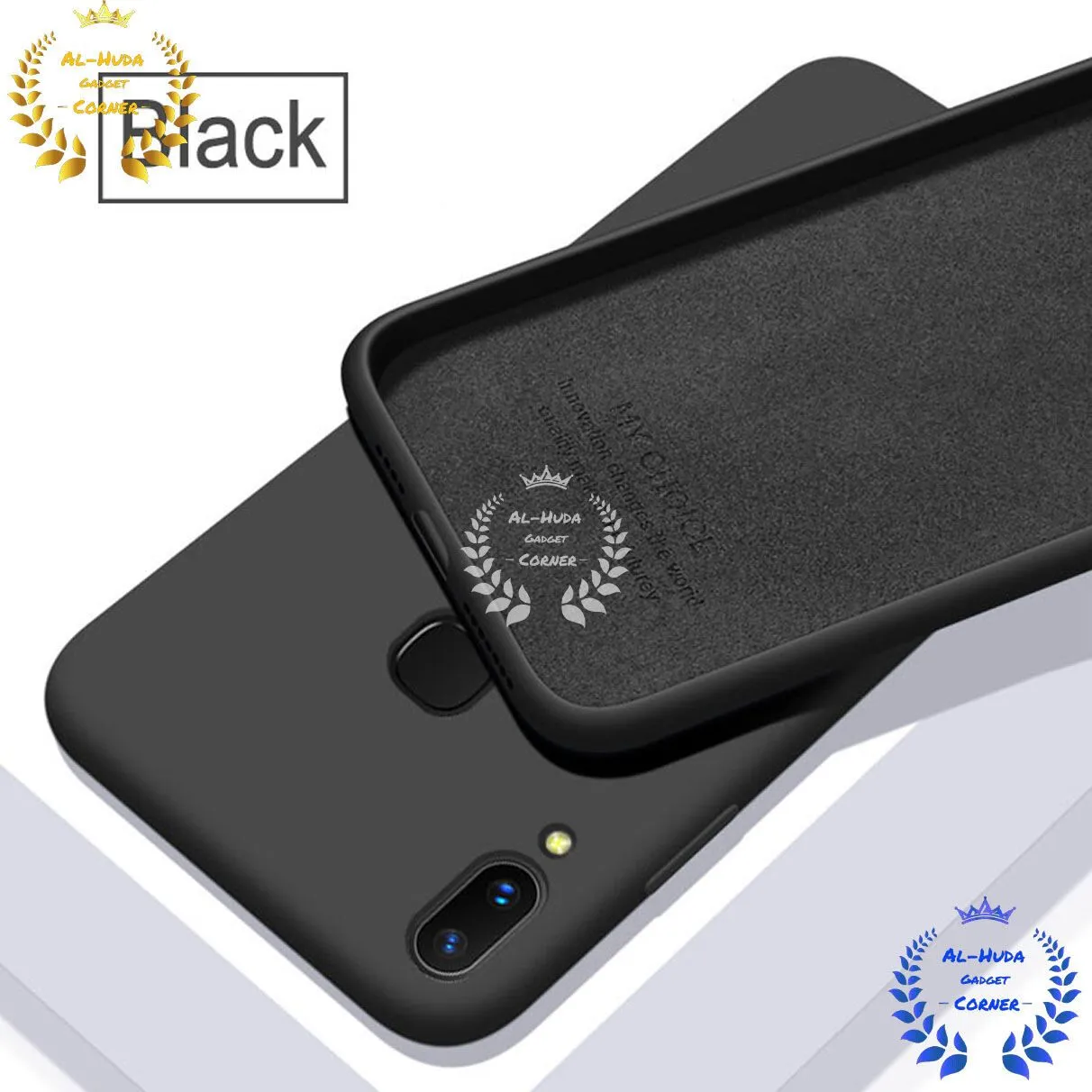Shockproof & Transparent Crystal Clear Back Cover Case Matte Protective Lens Flexible Back Cover for Vivo v11