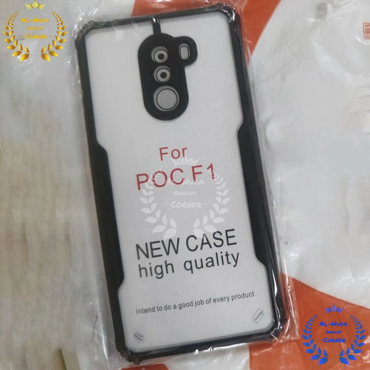Matte Protective Lens Flexible Back Cover for Xiaomi Poco F1 Pocophone F1
