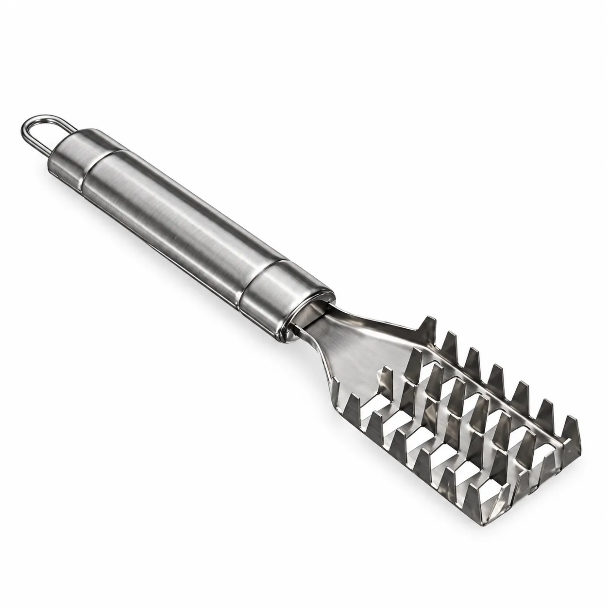 Stainless Steel Fish Scale Cleaner - Silver