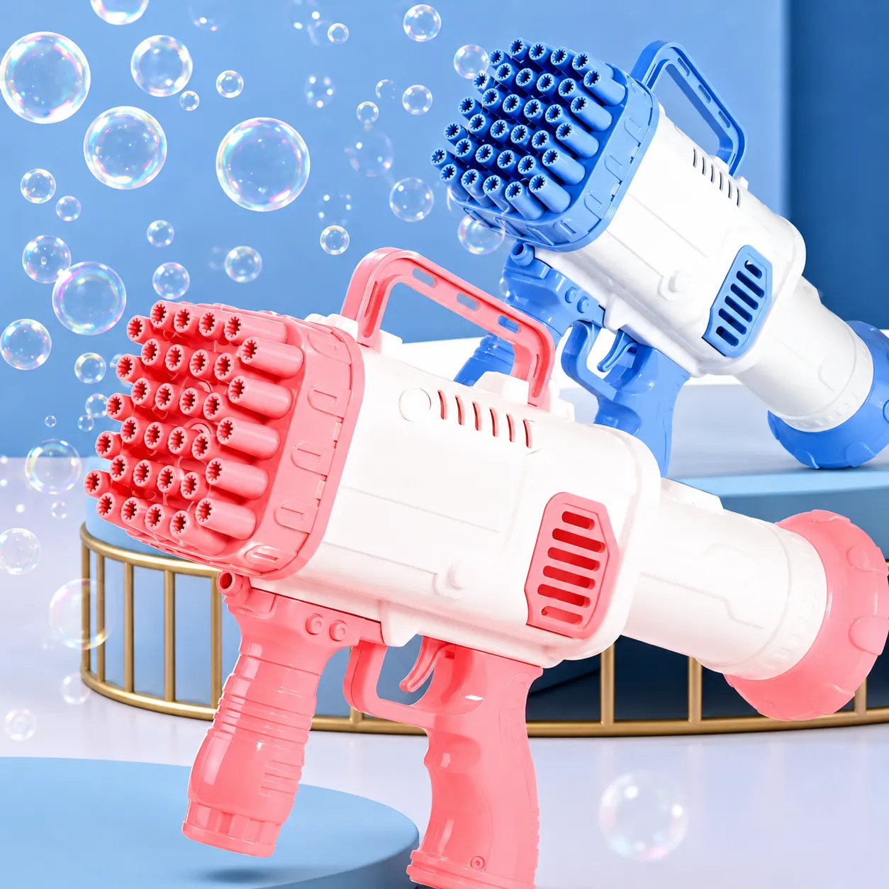 Bubble gun 32 hole big size for million bubble toy