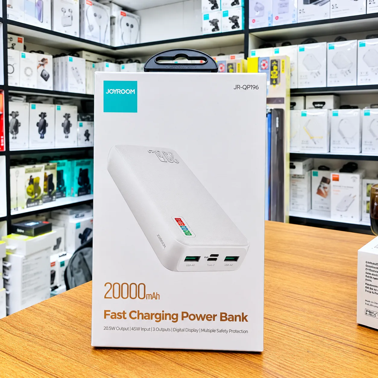 JR-QP195 20000mah 22.5W fast charging powerbank