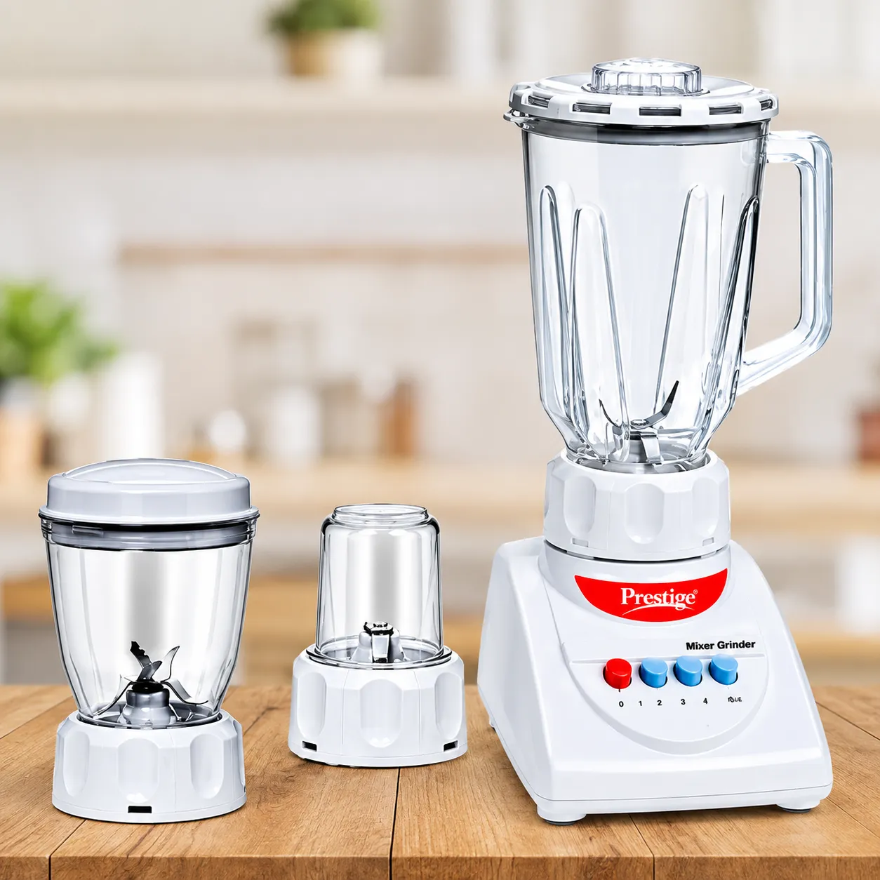 4 in 1 Electric Food Blender - White