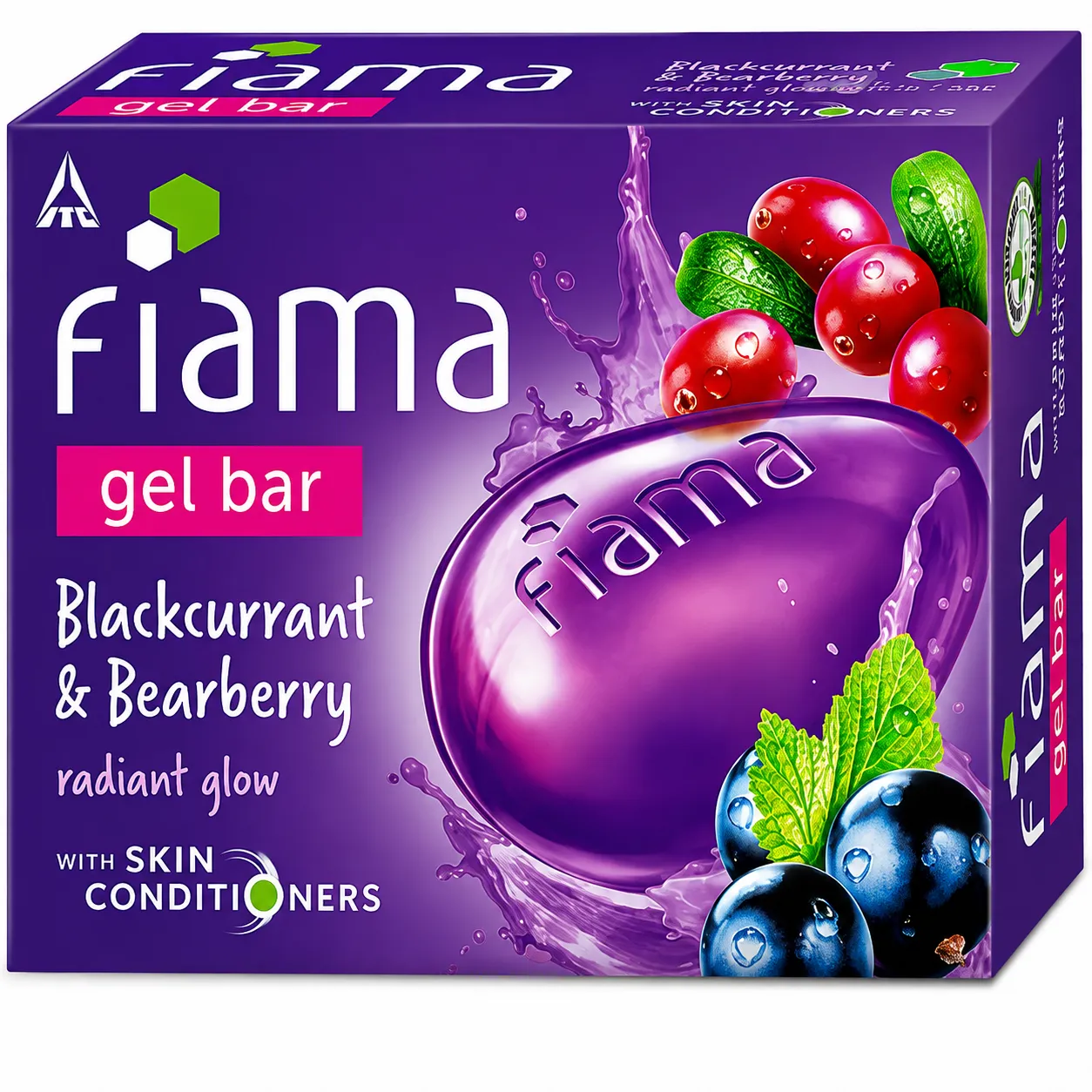 Fiama Blackcurrant & Bearberry Gel Bar Soap