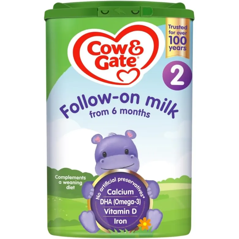 cow 2 Follow On Baby Milk Powder, 6-12 Months, 800g