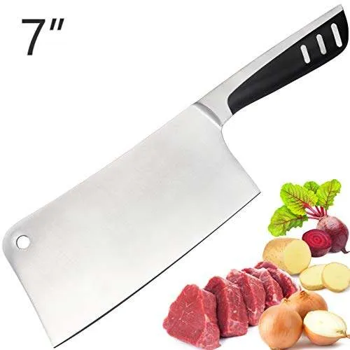 7Inch Stainless Steel Bone Chopping Knife