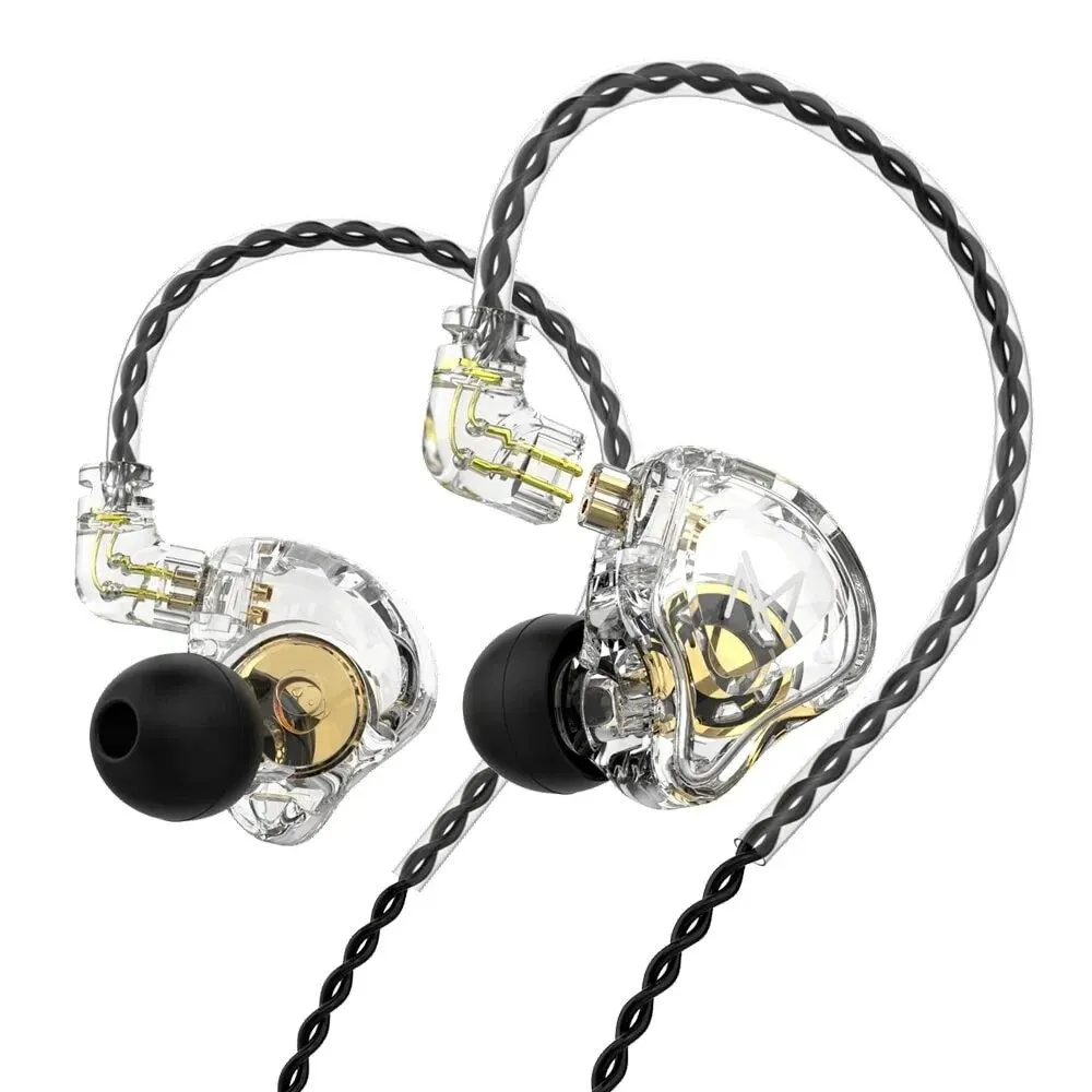 TRN MT1 Pro HIFI In Ear Earphone DJ Monitor Earphones Earbud Dynamic Sport Noise Cancelling IEM Headset