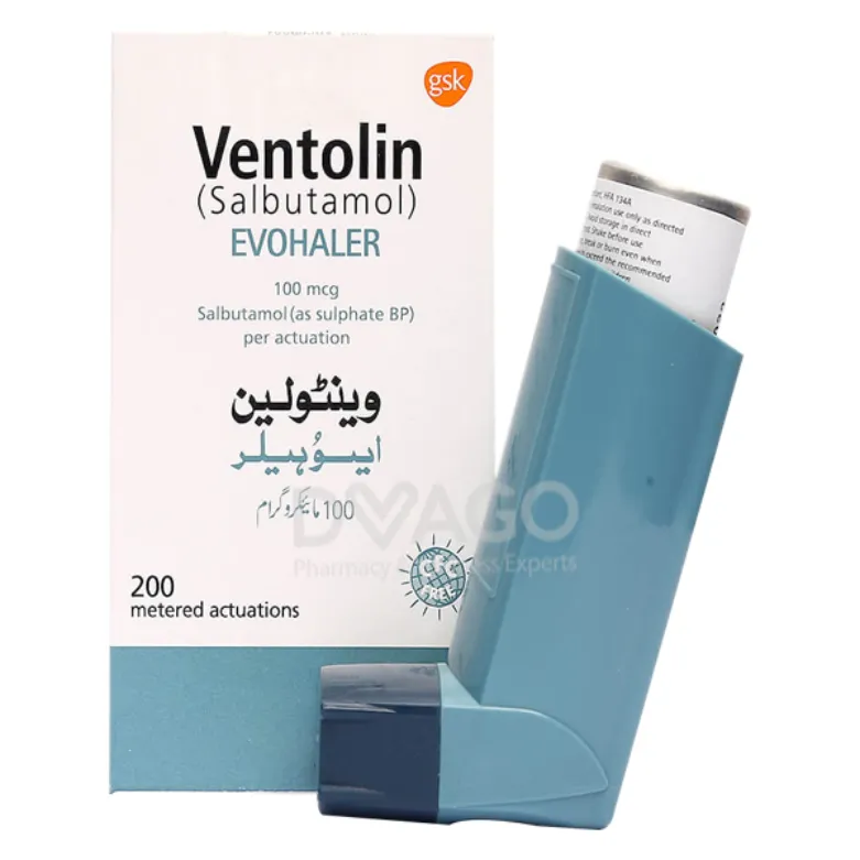 Ventolin Evohaler 100mcg MD INH (Aerosol) 200 ACT INH