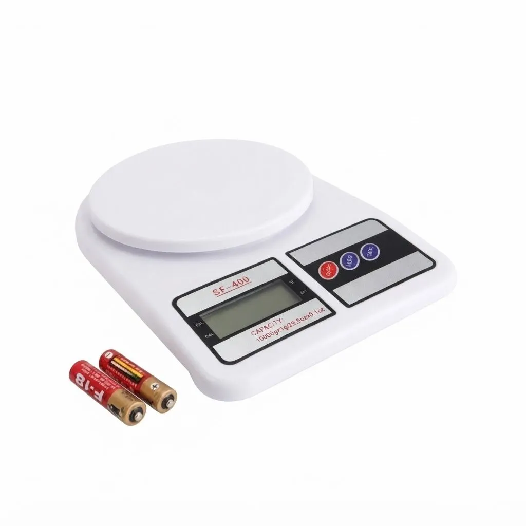Digital Weight Scale For Food - White