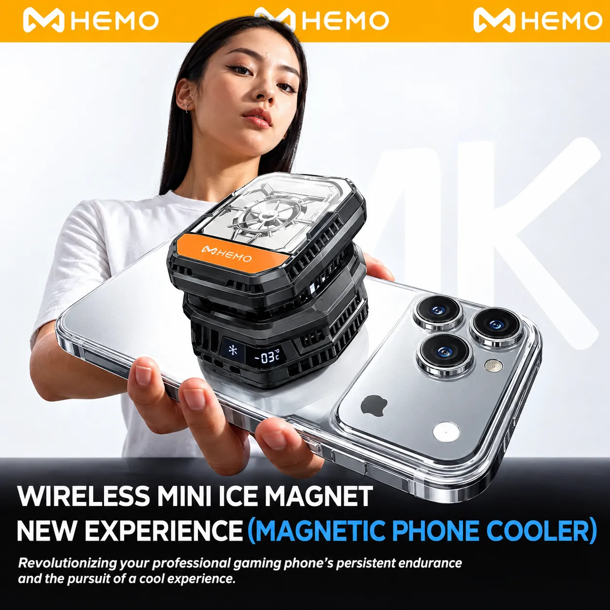 MEMO CX14 Magnetic Mobile Phone Cooler