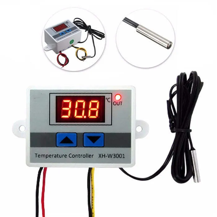 Xh-W3001 Digital Heat Cool Temperature Controller - Power Bank Circuit
