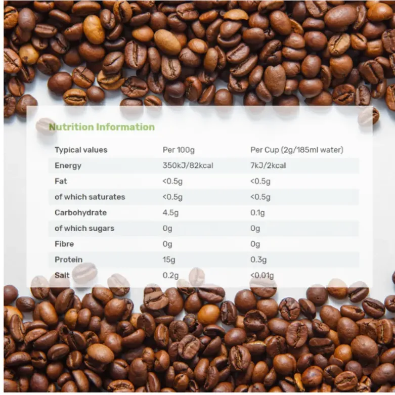 Creamy Caramel Flavor Instant Coffee 50gm