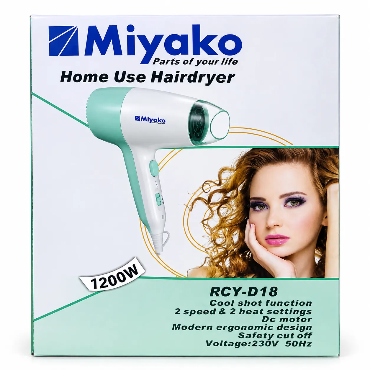 Miyako Hair Dryer RCY-D18