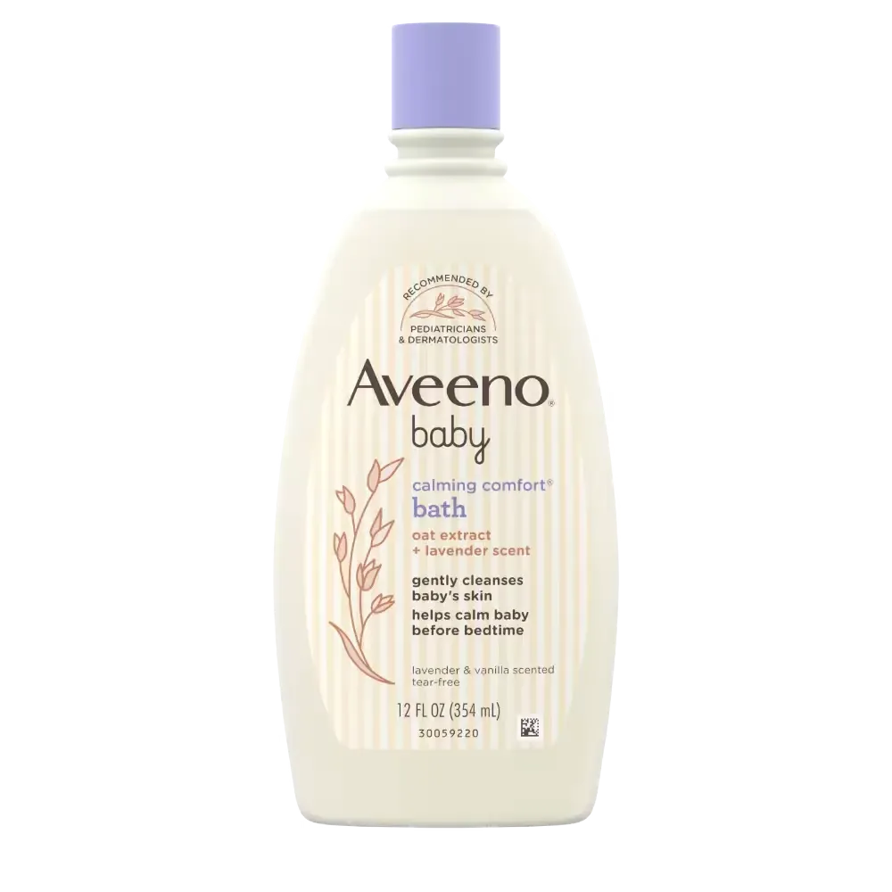 Aveeno Baby Calming Comfort Bath - Lavender & Vanilla Scent - 354ml