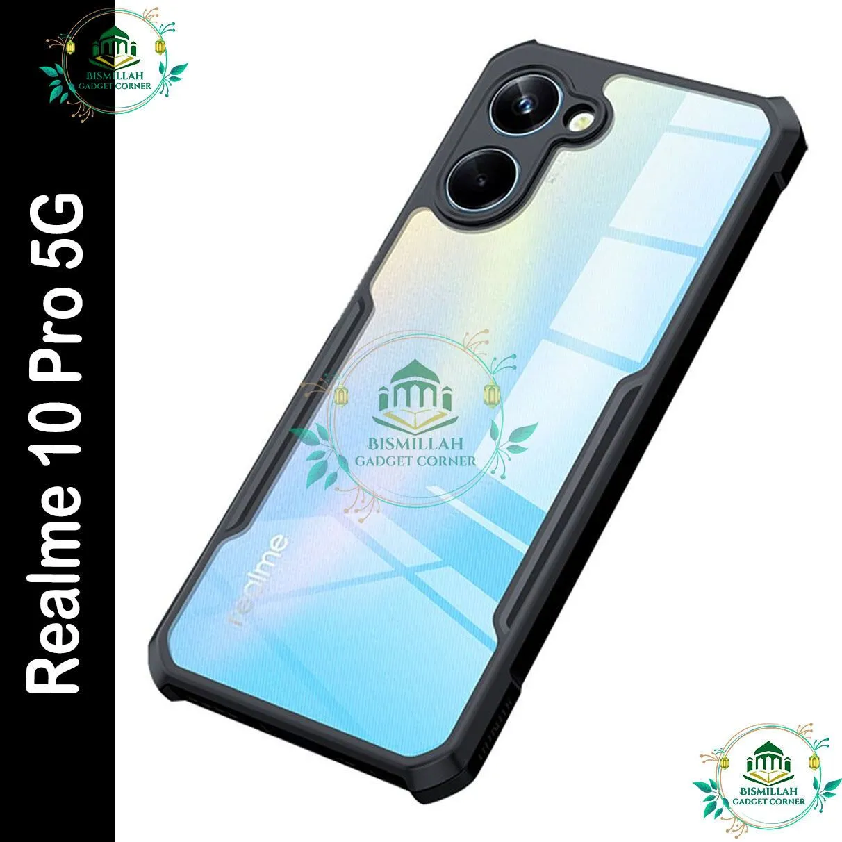Original Xundd Back Cover for Realme 10 pro 5G Transparent Hybrid Hard PC Back Bumper