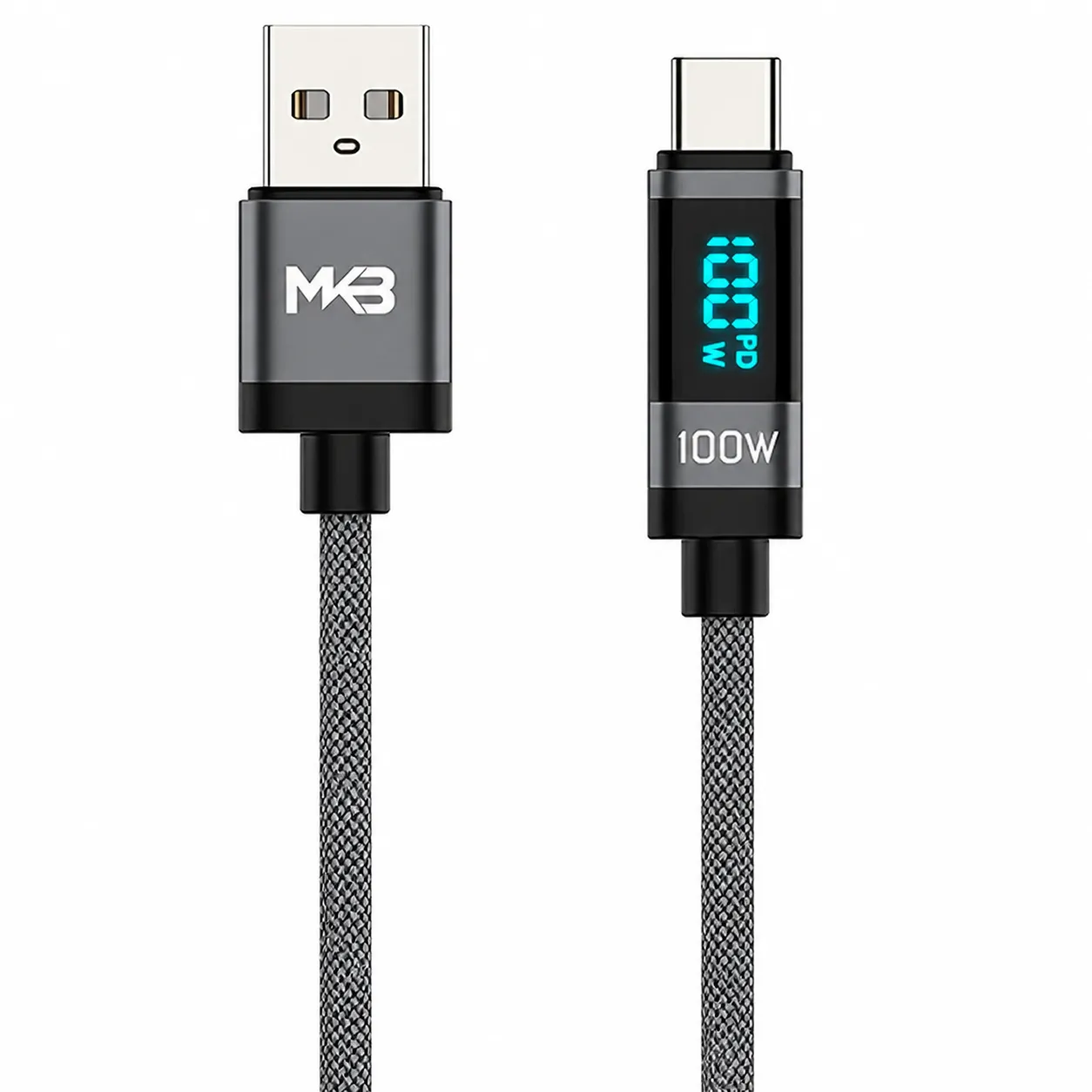 MKB UC100 Braided 100W PD3.1 Data And Charging Cable