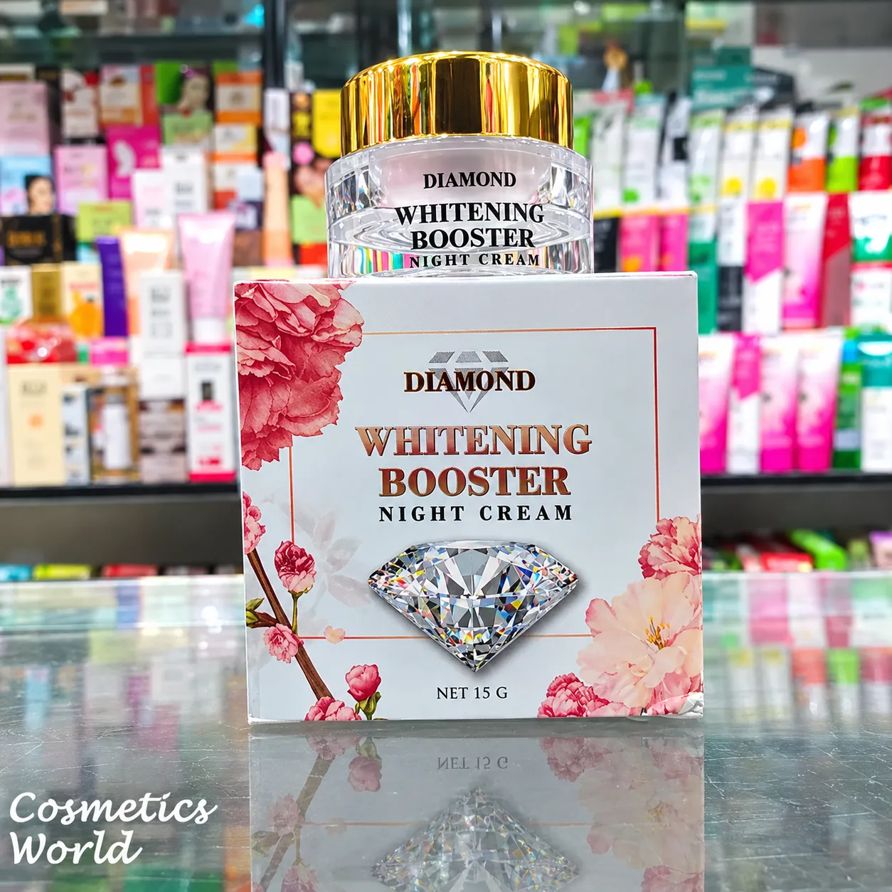Diamond Whitening Night Cream 15g – Thailand