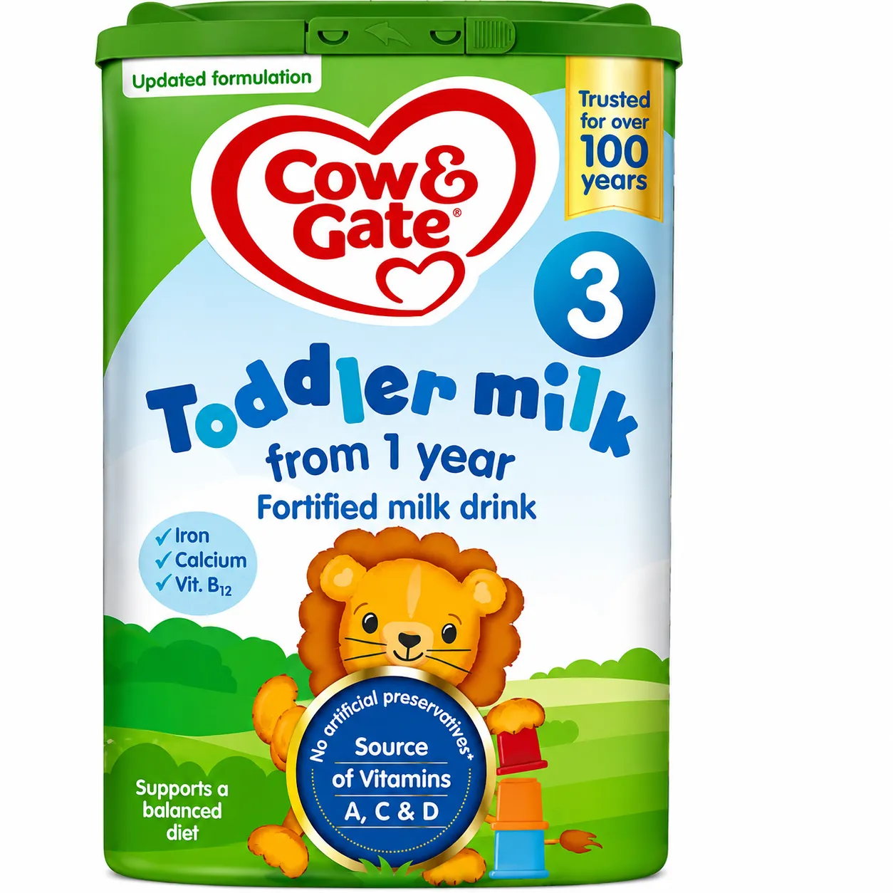 Cow & 3 Toddler Baby Milk Powder