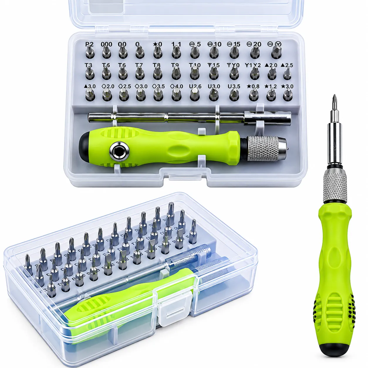 Authentic Aisilin No. 7389C 32-in-1 Screwdriver Set for Mobile Phones, Electronics and Precision Repairs