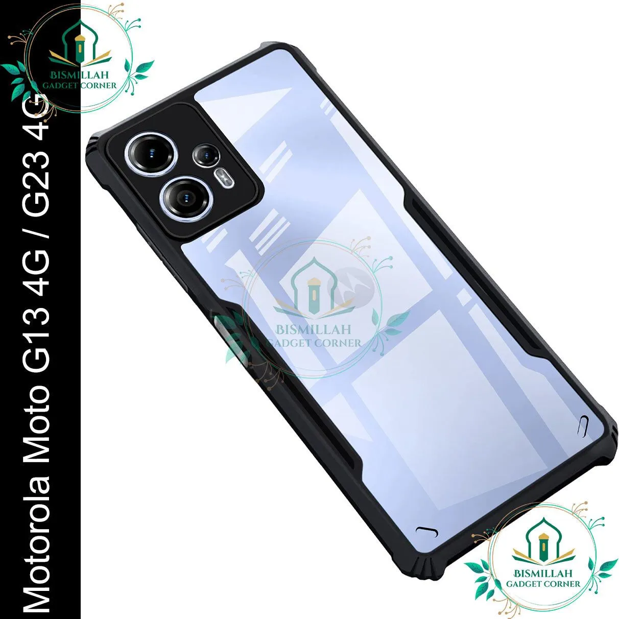 Original Xundd Back Cover for Motorola Moto G13 4G / Motorola Moto G23 4G Transparent Hybrid Hard PC Back Bumper