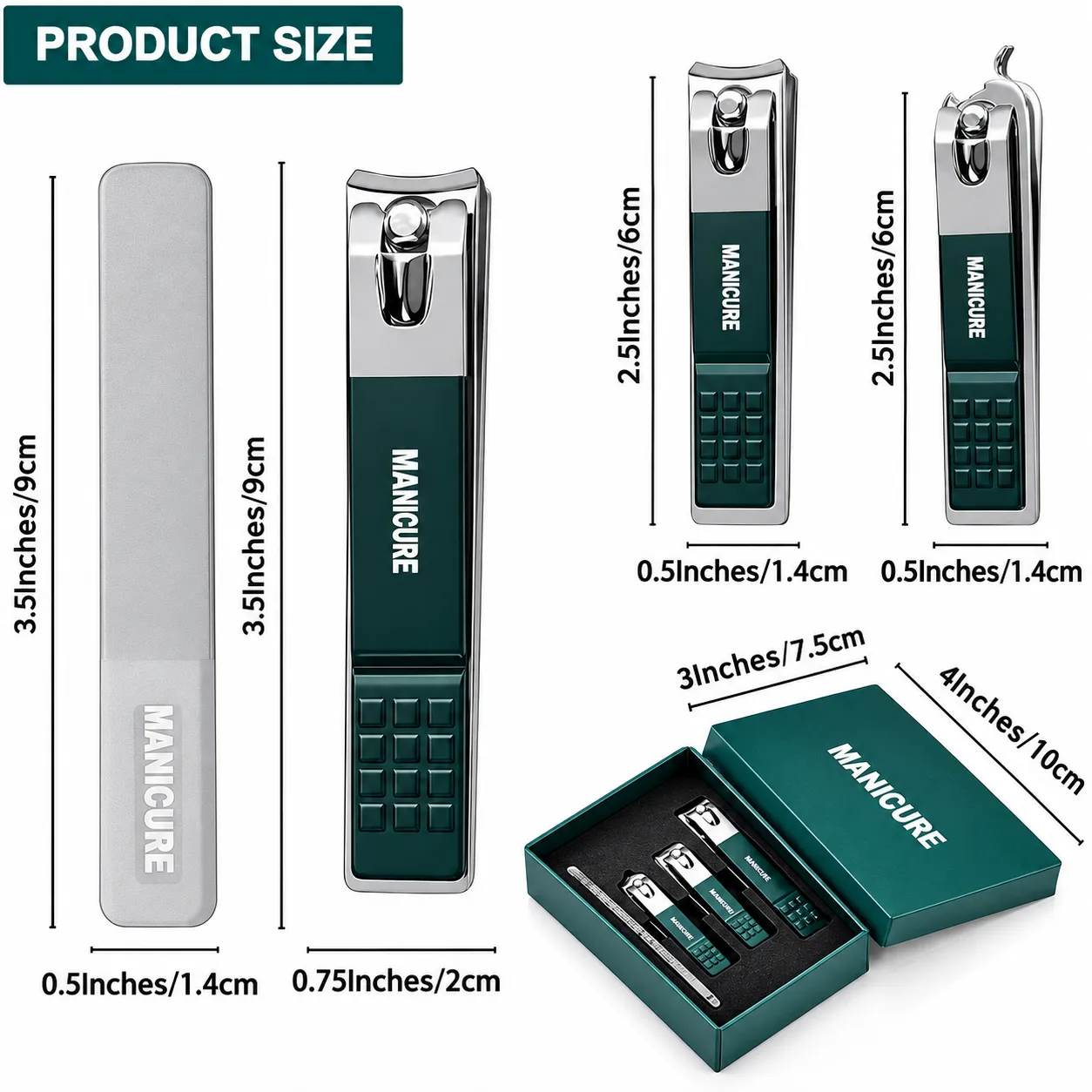 Nail Cutter Set 4 In 1