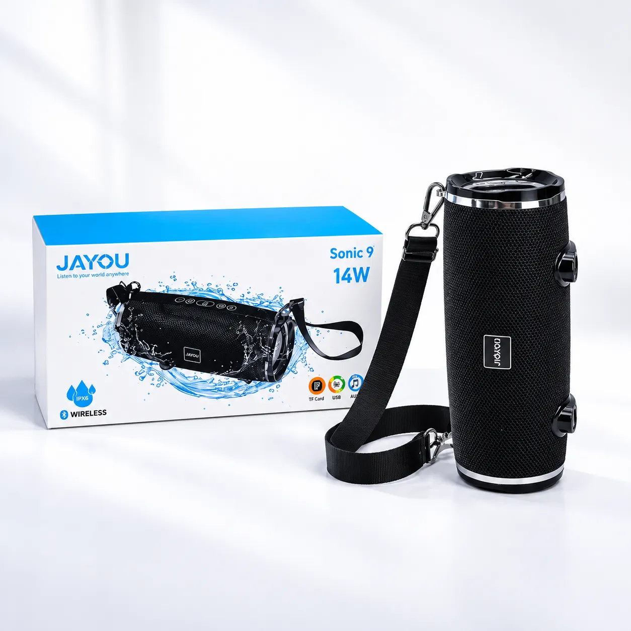 JIAYOU Sonic 9 14W Portable Bluetooth Speaker