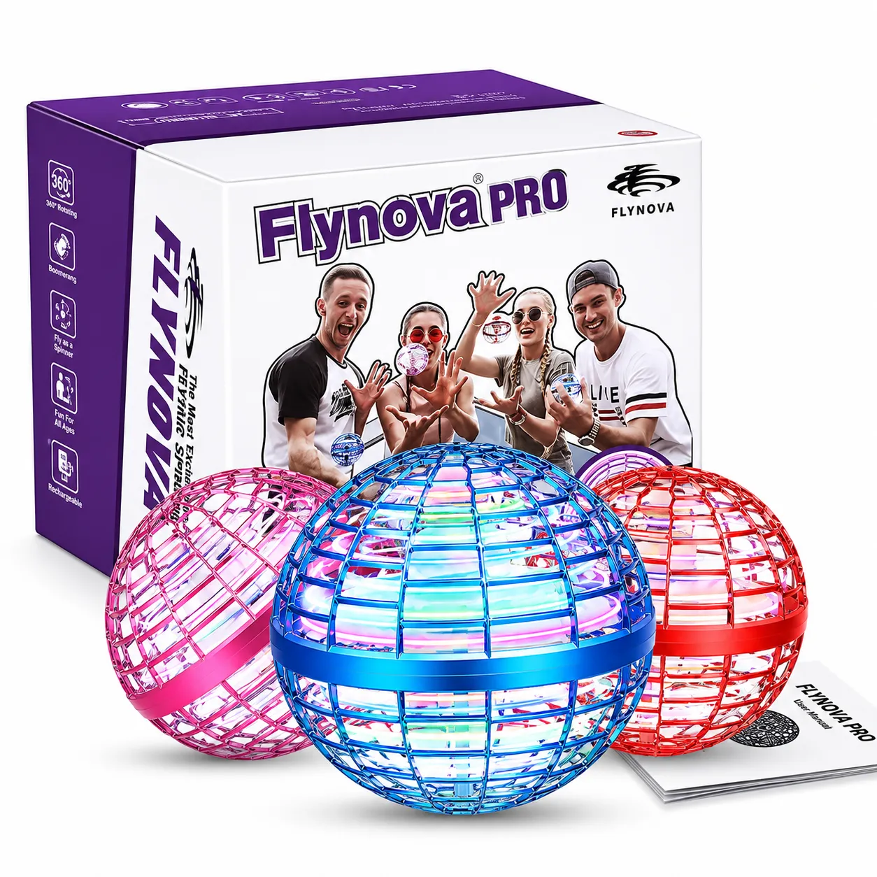 Flynova Pro Flying Ball Spinner T-oy