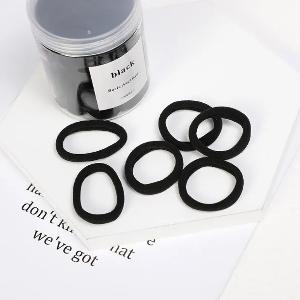 Elastic Rubber Hair Bands 50 Pcs Hair Accessories For Women